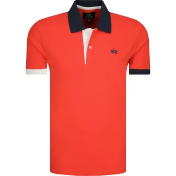 La Martina Polokošile | Barva:korálově růžový | Velikost:L