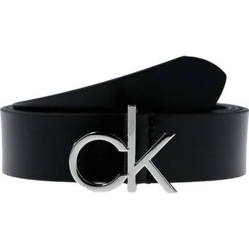 Módní doplněk Calvin Klein Kůžoný opasek | Barva:černý | Velikost:85