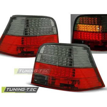 Zadní světlomet LED ZADNÍ SVĚTLA ČERVENÁ TMAVÁ pro VW GOLF 4 09.97-09.03