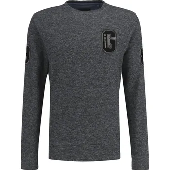 Pánská mikina GUESS JEANS Mikina OWEN | Barva:šedý | Velikost:XXL