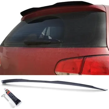 Tuning Zadní strešní spoiler černý lesklá pro . VW Golf 6 7 GTI GTD R 09-20