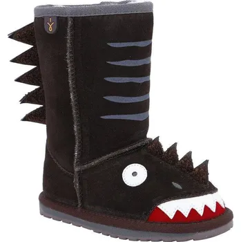 Dívčí sněhule EMU Australia Kůžoné sněhule Dinosaur | Barva:bronzově hnědý | Velikost:27