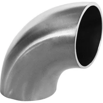 Výfuková trubka Nerezová trubka- koleno 90°, 53mm, krátký