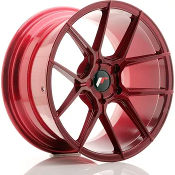 Alu kolo Japan Racing JR30 18x9,5 ET20-40 5H BLANK, Platinum Red