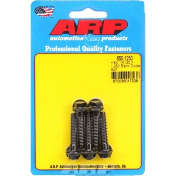 Šroub 1/4 "- 20 X 1.250 hex černý oxid šrouby" (5ks)