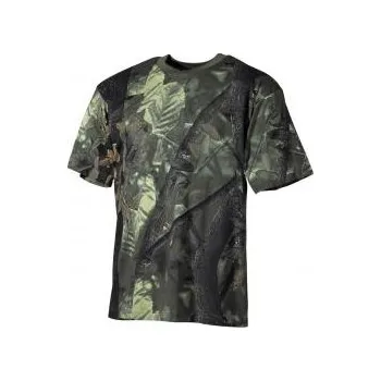 Max Fuchs AG Camo tričko - krátký rukáv - Lovecká zelená - Velikost S