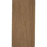 Plotovka Dřevoplus Profi 138 mm, barva Teak - hnědá Výška plotovky: 180 cm, Varianta plotovky: rovná