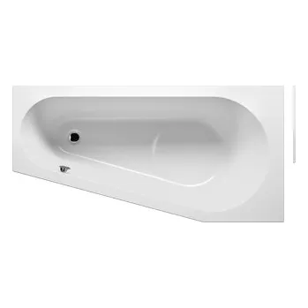 Vana Riho Delta 160 x 80 cm vana levá akrylátová asymetrická bílá B069001005