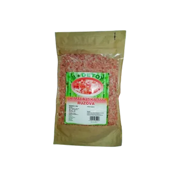 Kuchyňská sůl BIO-DETOX HIMALÁJSKÁ SŮL - RŮŽOVÁ PREMIUM 1KG HRUBÁ