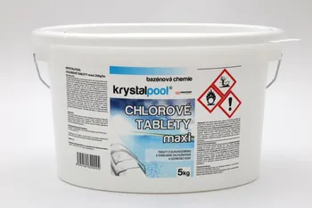 Bazénová chemie Krystalpool chlorové tablety maxi