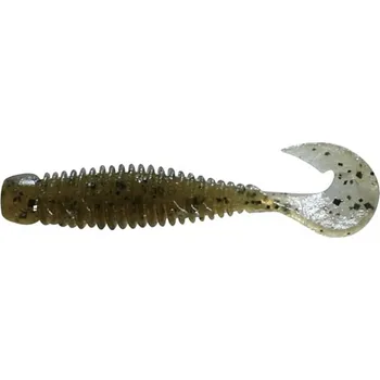 Rybářský háček 6ks - Gumová Nástraha Illex Wobbring 7,1cm 2,1gr Green Pumpkin Pepper