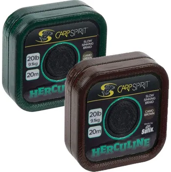 Carp Spirit Návazcová šňůra Herculine Braid Camo Brown 20m 25lb