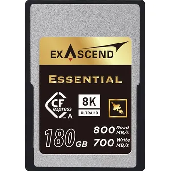 Paměťová karta Exascend 180GB Essential Series CFexpress Type A Memory Card