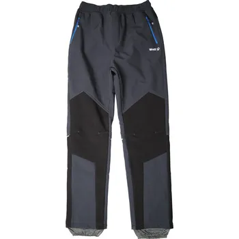 Chlapecké kalhoty Chlapecké softshellové kalhoty, zateplené - Wolf B2297, šedá/ černá kolena Barva: Šedá, Velikost: 134