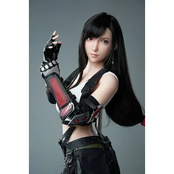 Silikonová panna Game Lady Doll 167cm Big Breast D-cup - face č.03