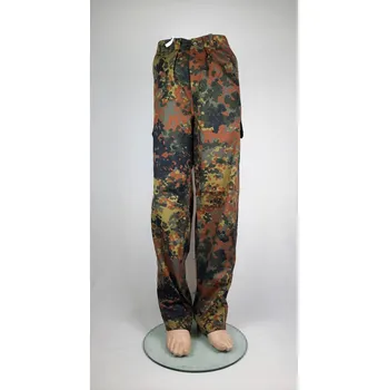 Pánské kalhoty BW Vojenské kalhoty Flecktarn – repro šité na zakázku Velikost: 180/130