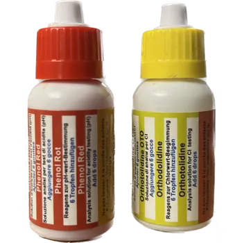 Poolservis Náhradní kapičky do testeru - testovací kapky na pH a Cl