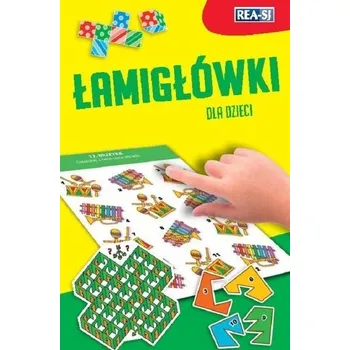 Hlavolam Łamigłówki dla dzieci - praca zbiorowa [PL] (2021, Soft, Rea)