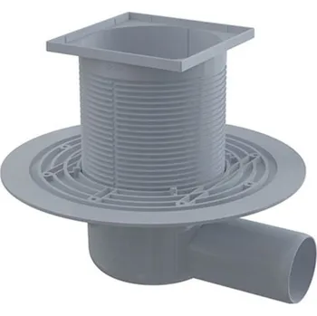 Sprchový držák Alcadrain Vpusť podlahová 105x105/50 boční bez mřížky