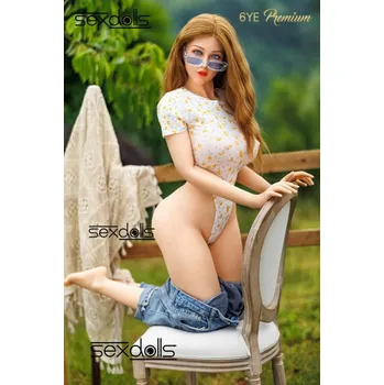 Silikonová panna 6YeDoll realistická panna 160cm F-Cup Premium + Head N055