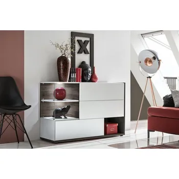 Komoda Casarredo Komoda VARECIA bílá/perla elm