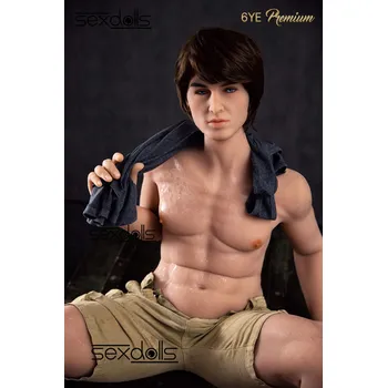 Silikonová panna 6YeDoll 170cm Male Doll Silicone Head N158 Sex Doll / realistický panák
