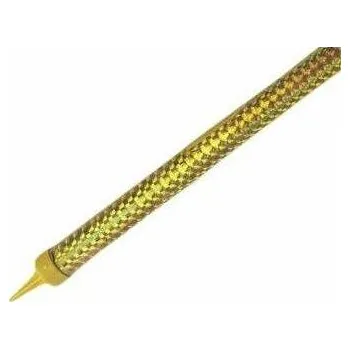 Dortová svíčka Dortová fontána malá - zlatá, 12 cm - 1ks -