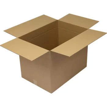 Karton Skládací krabice z vlnité lepenky, 1vrstvá, vnitřní rozměry 650 x 450 x 500 mm, kvalita 1.30C