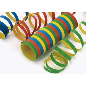 Party dekorace Serpentýny pruhované 4 metry 6114