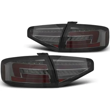 Zadní světlomet TUNING-TEC Zadní světla Audi A4 B8 12-15 sedan - kouřová LED SEQ OEM žárovky