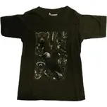 E-myslivost Myslivecké tričko dětské - motiv zvířátka a ptáci - Velikost 86