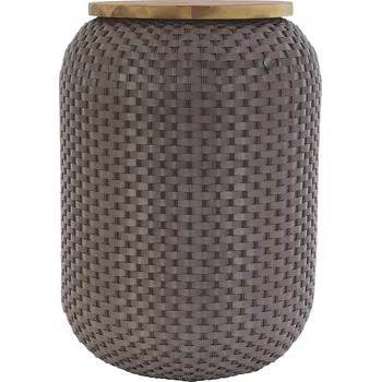 Křeslo HANDED BY Stolek / sedák s úložným prostorem, vysoký Halo high, taupe