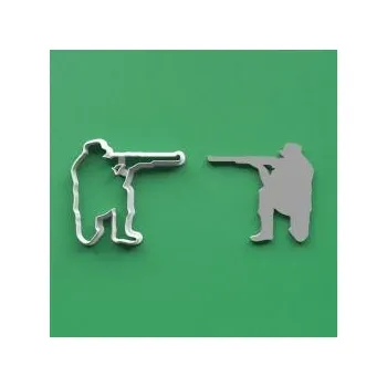 Vykrajovátko E-myslivost Myslivecké vykrajovátko - Lovec - Velikost S