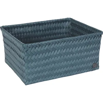 Úložný box HANDED BY Úložný koš Top Fit Open large, steel blue