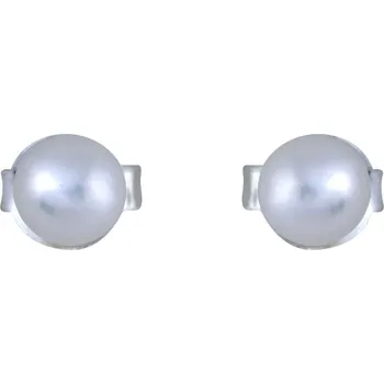 Náušnice Stříbrné náušnice perla Ag 0,4 g