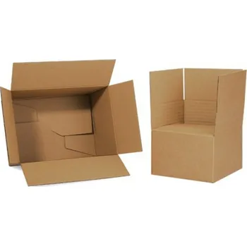 Karton Rychlouzavírací krabice, 1vrstvá, výškové rýhování, 400 x 300 x 220 mm, formát B4, kvalita 2.30EB