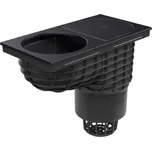 Geiger se spodním odtokem Chuděj litina DN 160