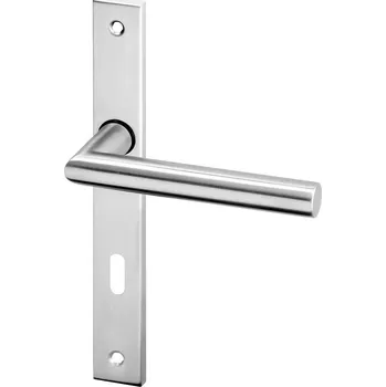 Dveřní kování ACT SERVIS ACT - Tipa úzky štít Provedení: BB (pokojový klíč), Povrch: IN - nerez, Rozteč: 90 mm