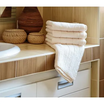 Ručník Polášek Holešov Iva smetanová 100% bavlna Ručník 50x100