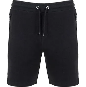 Pánská móda ROLY Šortky Betis s elastickým pasem a šnůrkou, pánské E0419-02-XXL 2XL Černá
