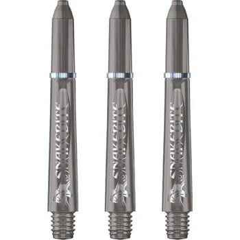 Příslušenství pro šipky Red Dragon Násadky Signature Series - Peter Wright Snakebite - short - grey