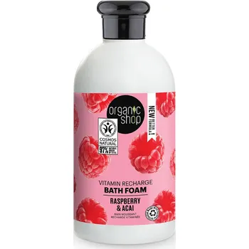 Koupelová pěna ORGANIC SHOP Pěna do koupele Bobulové potěšení 500 ml