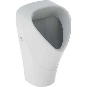 Pisoár Geberit Selnova - Pisoár Trigonal, přívod zezadu, bílá 501.666.00.1