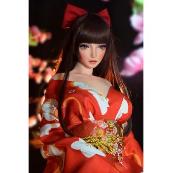 Silikonová panna Elsa-Babe Doll Elsababe sex-dolls Suzuhara Chinami 102cm / Anime Platinum Silicone Sex Doll
