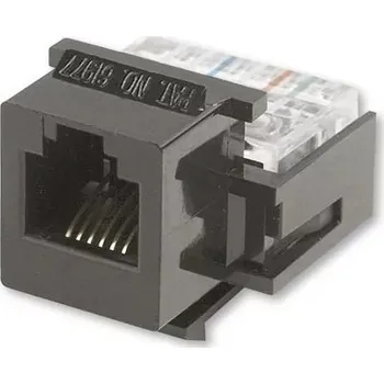 Stavebniny Zásuvka telefonní Modular-Jack RJ 12-6 Cat. 3 1228.01 RJ 12-6 ABB Levit