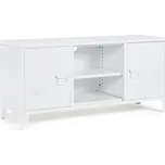 BIZZOTTO Kovový TV stolek CAMBRIDGE bílý 0746922