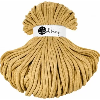 Příze Bobbiny bavlněná šňůra JUMBO 9mm honey