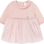 Mayoral Smíšené slavnostní šaty 2822 růžové Rozměr: 18 měsíců, 86 cm