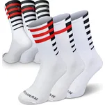 Northman Rider 3-pack Velikost: 36-38 Bílé Cyklistické Coolmaxové Ponožky (Sada)