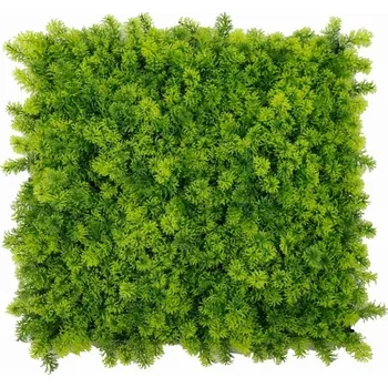umělý živý plot Moss coral, dílec 50 x 50 cm (Realistická imitace mechu - vyšší hustota)